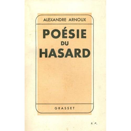 Poésie Du Hasard