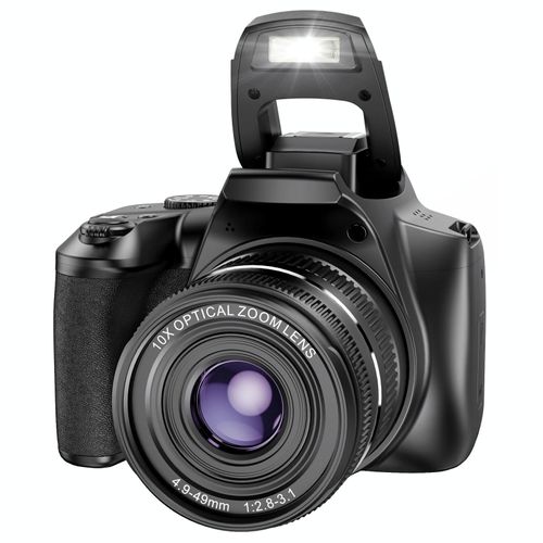 Appareil Photo Numérique 64MP 4K 10X Zoom Écran 3 Pouces Mémoire 32G YONIS