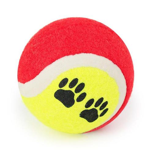 Balles De Tennis Pour Animaux De Compagnie, Jouets À Mâcher Amusants Pour Chiens Et Chats, Fournitures Dia. 6.5cm