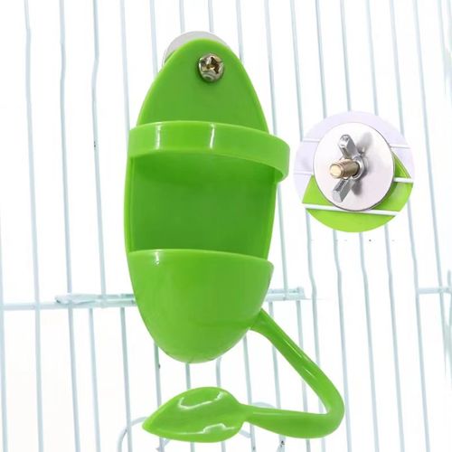 Cage Suspendue En Plastique Pour Perroquet, Jouets, Fruits Et Légumes, Conteneur, Tasse D'alimentation, Support En Os De Seiche, Accessoires Pour Animaux De Compagnie