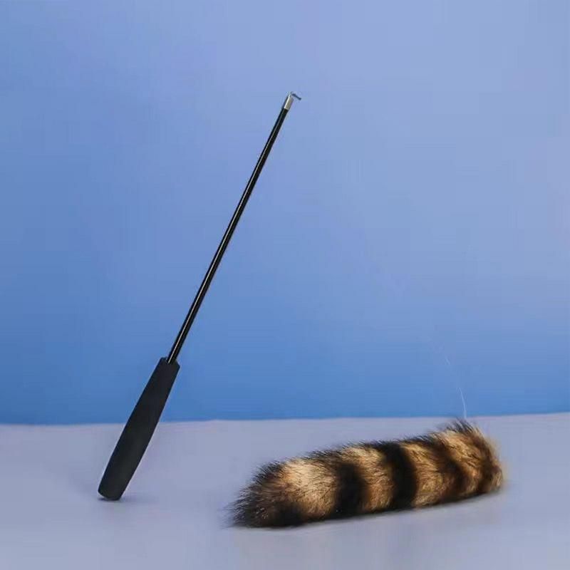 Rtractable Chat Teaser Baguette Jouet Jouet De Chat Interac... - 3