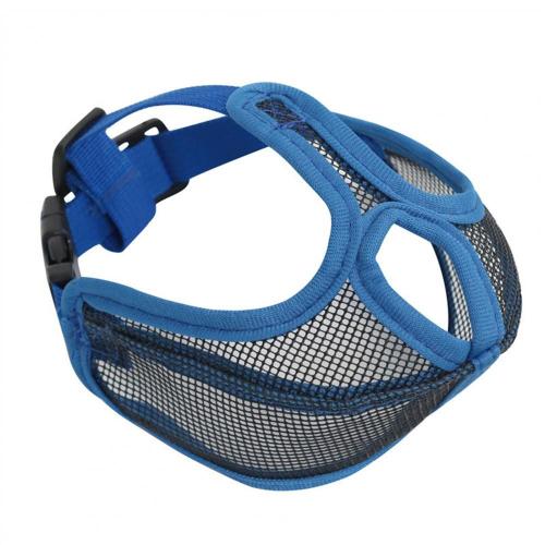 Muselière pour chiens Cuir Museliere Anti Morsure en acier inoxydable  Adjustable