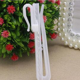 Crochets De Suspension De Rideau, 50 Pièces, Anneau De Fenêtre Réglable, Porte-Crochet Pour Rideau De Maison De Haute Qualité 7cm