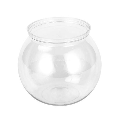 Bols À Poisson En Plastique Pour Lierre, Petits Aquariums Ronds Transparents Pour La Décoration De La Maison, Livraison Directe