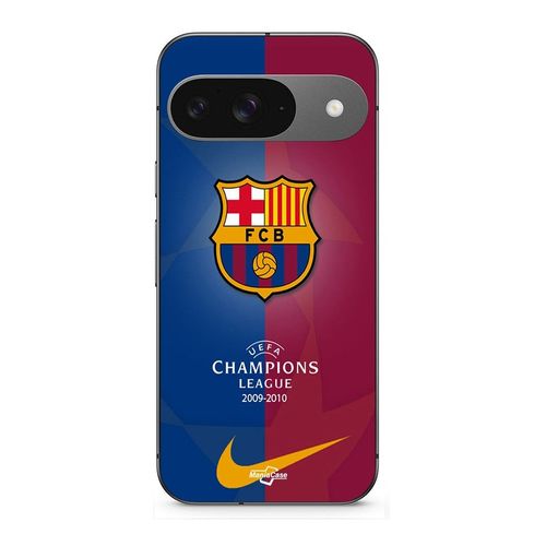 Coque Google Pixel 9 Barcelone Fc Real Madrid Champions League