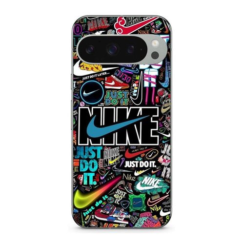 Coque Google Pixel 9 Pro Xl Nike Air Coloré Style Just Do It Pikachu Goku