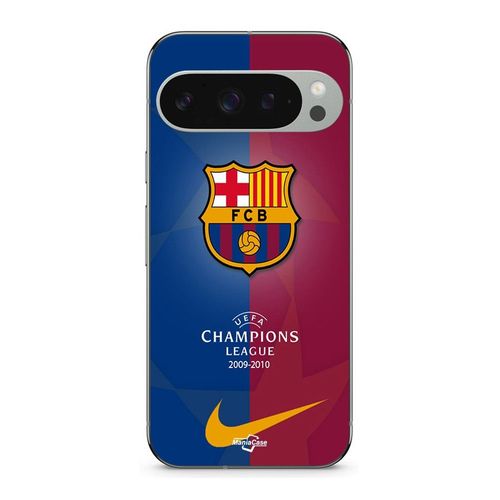Coque Google Pixel 9 Pro Barcelone Fc Real Madrid Champions League