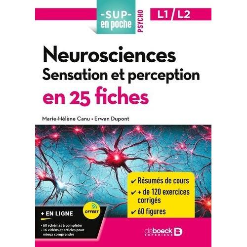 Neurosciences L1/L2 - Sensation Et Perception En 25 Fiches