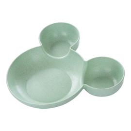 Set dejeuner Mickey assiette verre repas enfant plastique incassable  réutilisable - Set repas