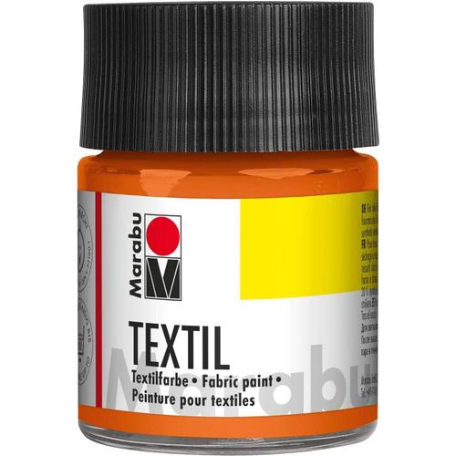 Marabu Peinture Pour Tissu "Textil", 50 Ml, Orange