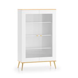 Vaisselier 2 Portes Stratifiés Blanc