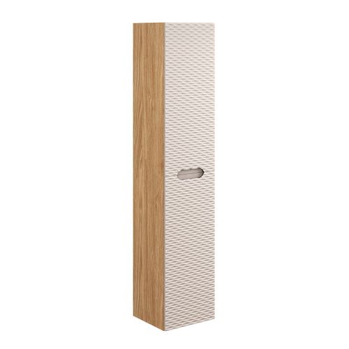 Colonne Murale 2 Portes Stratifiés Beige Et Beige