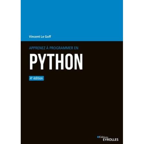 Apprenez À  Programmer En Python