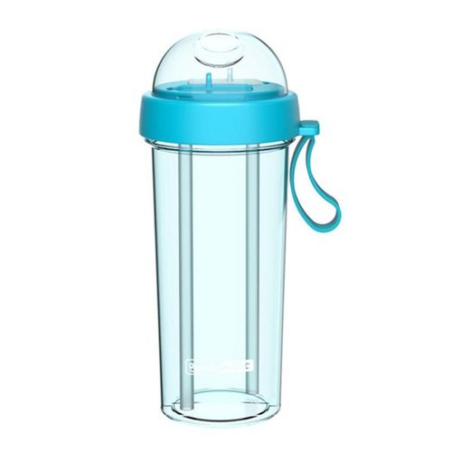 Gobelet À Boisson Portable Avec Corde, Double, Pour Les Amoureux, Bouteille D'eau, De Café, Pour Le Sport En Plein Air, La Course À Pied, Le Bureau