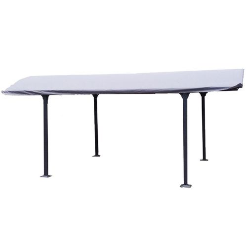 Bâche Pour Carport Aluminium Toit Demi-Rond
