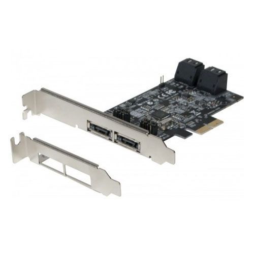 Pci Express Sata Iii Adapter 6gbps- 4 Sata+2 Esata Ports