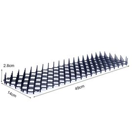 Tapis Répulsif De Jardinage Pour Chats Et Chiens, Bandes Anti-Chats, Sangles À Pointes, Fournitures Pour Animaux De Compagnie, 49x14x2.8cm