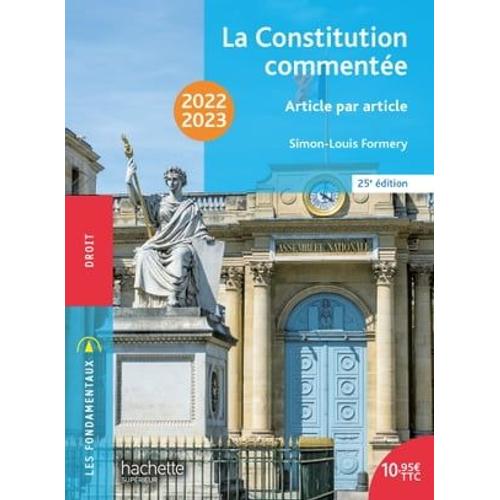 Fondamentaux - La Constitution Commentée 2022-2023 - Ebook Epub