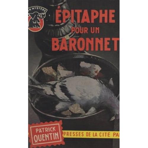 Épitaphe Pour Un Baronnet