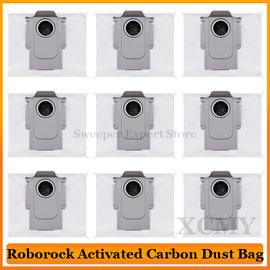 10Pcs Sacs À Poussière Compatibles Avec Roborock S7 Maxv Ultra