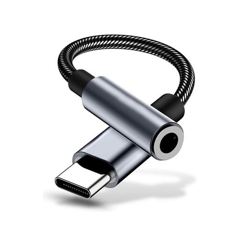 Cable Adaptateur Usb-C Audio Jack Femelle 3,5 mm OPPO Find X3 Lite Cable Audio Compact -KAEESI®