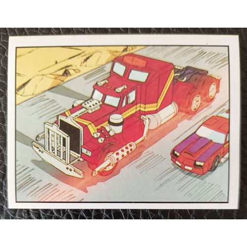 Image / Autocollant / Sticker - Panini Mask 205 (Kenner Parker Toys ) 1986 - Boutique Axonalix