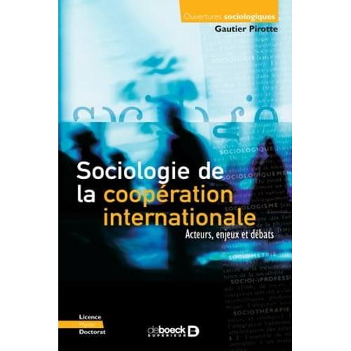 Sociologie De La Coopération Internationale