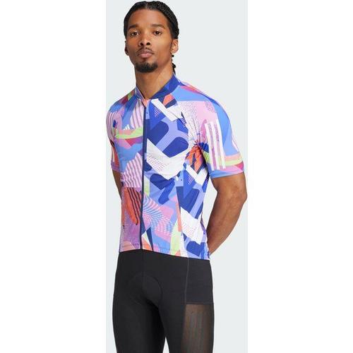 Maillot De Cyclisme 3 Bandes Essentials Pattern Clash