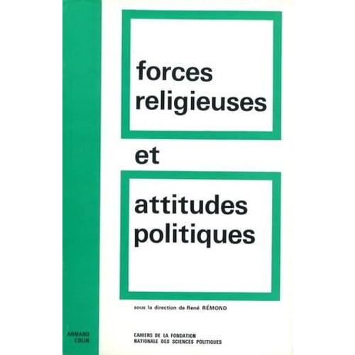 Forces Religieuses Et Attitudes Politiques Dans La France Contemporaine