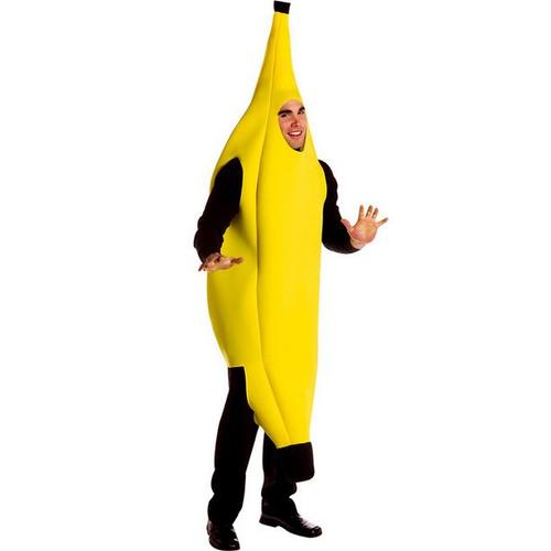 Déguisement Banane Adulte - Taille Unique - Jaunea