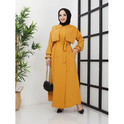 Abaya Femme musulmane Trenchcoat musulmans robe femme musulmane