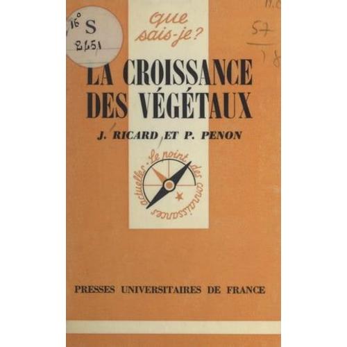 La Croissance Des Végétaux