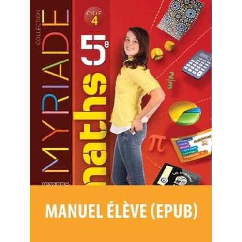 Myriade Mathématiques 5e 2016 Manuel Élève