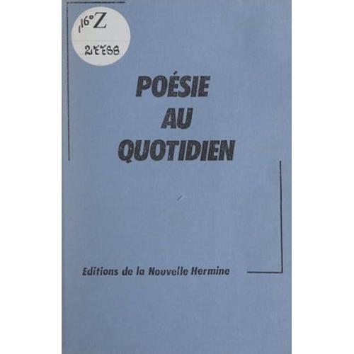 Poésie Au Quotidien