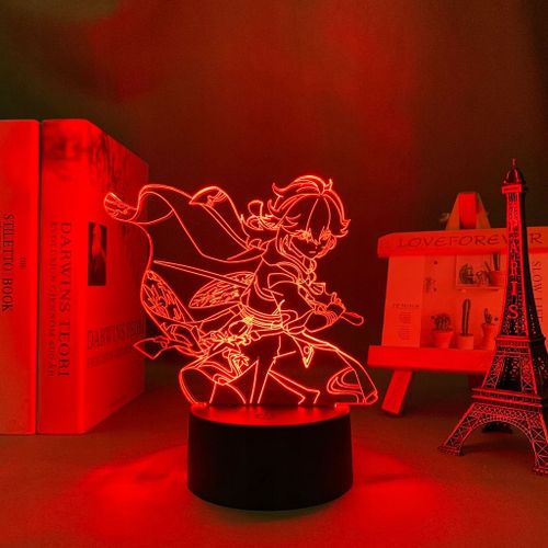 Genshin Impact Kaedehara Kazuha Led Lampe De Chevet