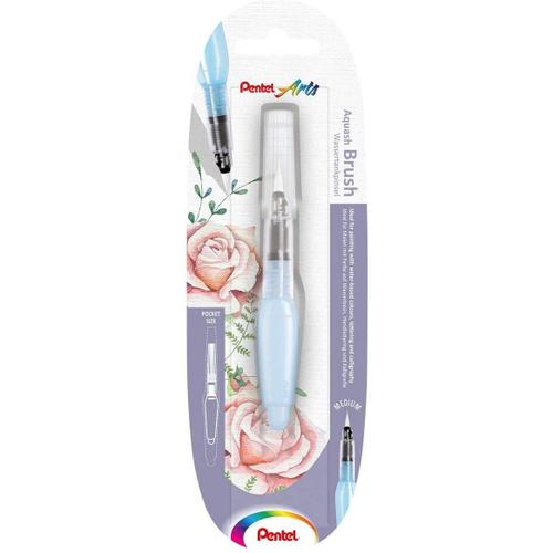 Pentel Arts Stylo-Pinceau Aquash Pocket Réservoir D'eau 5ml Pointe Brush Moyenne