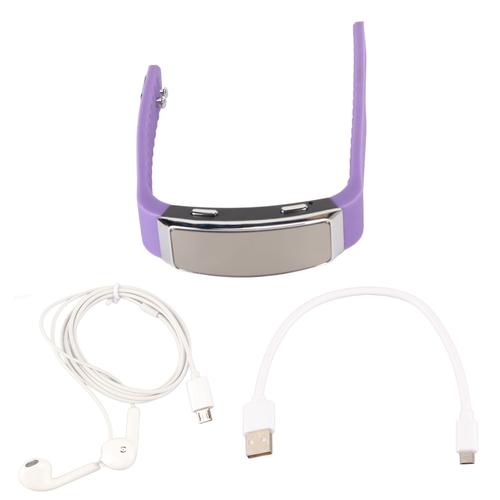 Enregistreur Montre Hd RéDuction Du Bruit Lecteur De Musique Activé Par La Voix Enregistreur Sonore Bracelet Pour RéUnion Entretien Violet 16gb