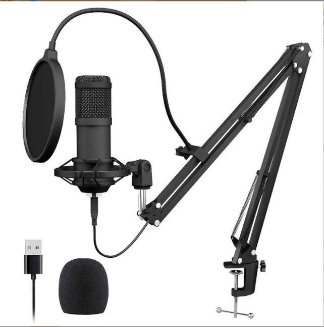 Kit Microphone RGB Professionel GEAR4U Streaming USB, Micro de Studio avec  Support de Bras Filtre Anti-Pop pour Streamer - Cdiscount Informatique