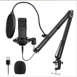 FDUCE Microphone USB avec Trépied pour Enregistrement Vocal et