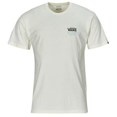 T-Shirt Vans Mn Holder St Classic Blanc