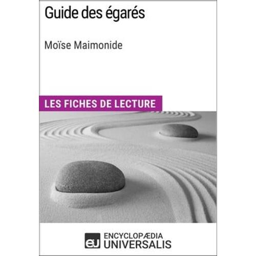 Guide Des Égarés De Moïse Maimonide