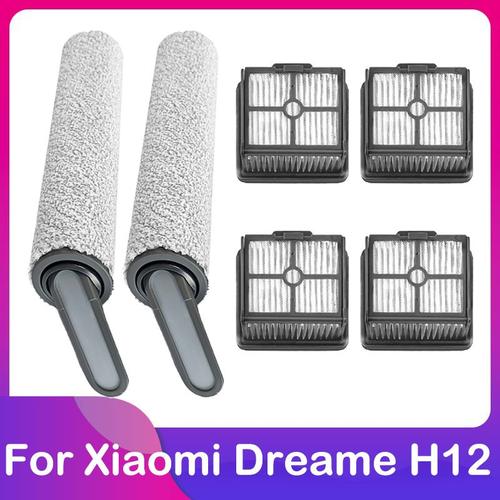 Pièces De Rechange Pour Aspirateur Dreame H12, Rouleau, Brosse Principale  Douce, Filtre Hepa, Vert Fluo