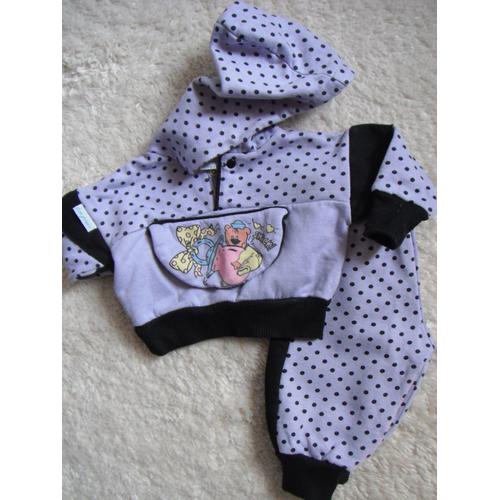 Joli Jogging Bébé Fille Taille 3/6 Mois Idée Cadeau