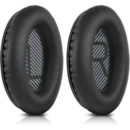 1 paire de coussinets d?oreille de remplacement professionnels, coussinets d?oreille compatibles avec Bose Quietcomfort 35 (bose Qc35) et Quiet Comfort 35 Ii (bose Qc35