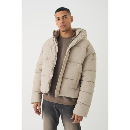 Doudoune Oversize Plissée En Nylon Homme - Beige - Xs, Beige