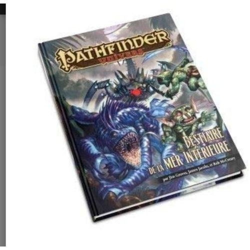 Black Book Editions Pathfinder 22 Univers Bestiaire De La Mer Intérieure      Pathfinder Module - Larmes Au Manoir De L'amertume   Livre Illustré