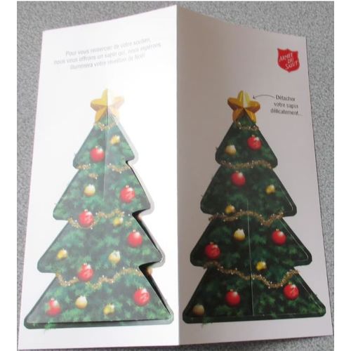 Cartons Double Face À Détacher Des Supports Et Imbriquer Les Pièces Pour Former Un Joli Sapin De Noël Décoratif + Planche De 8 Étiquettes/Cavaliers Carton Pour Marquer Les Places À Une Table De Fête