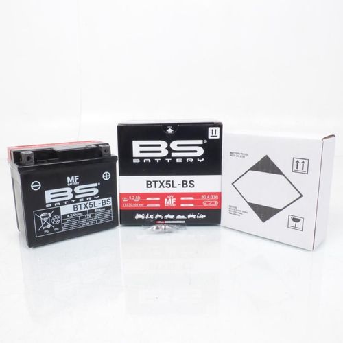 Batterie Bs Battery Pour Scooter Keeway 125 Matrix 2007 À 2009 Neuf