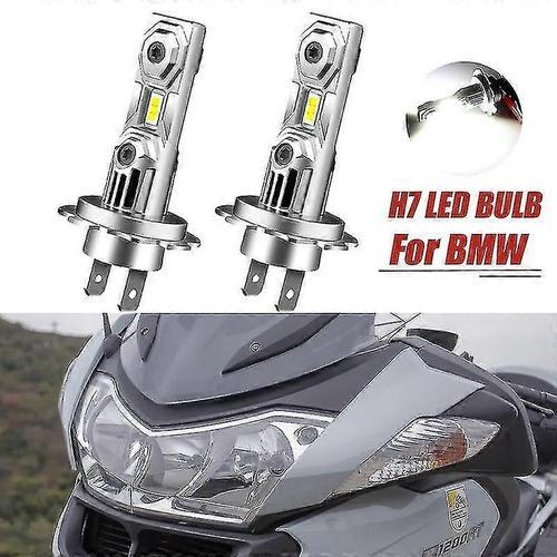 1pcs Moto 60w Blanc 12000lm H7 Ampoules De Phare Led Pour Bmw R1200gs 2004-2018 R1200rs 2015-2019 R1200rt 2005-2013