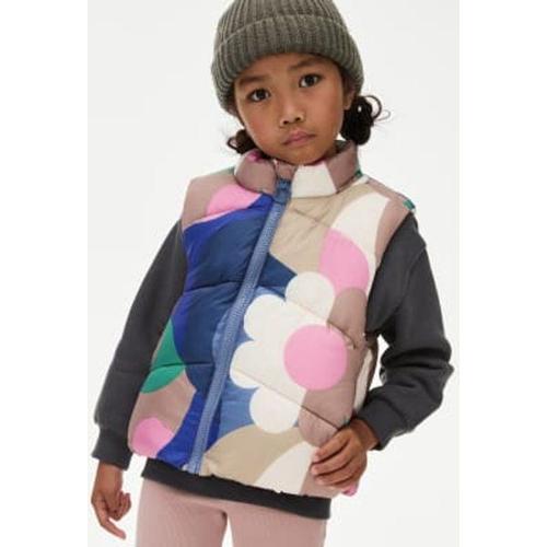 Veste Sans Manches À Motif Fleuri (Du 2 Au 8 Ans) - Multicolore